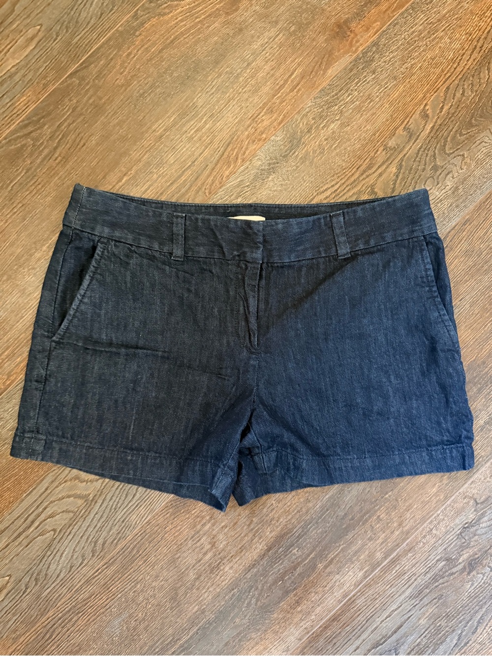 LOFT Dark Blue Denim Shorts